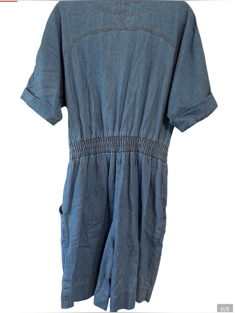 Vintage 80’s Denim Romper - Picture 8 of 8